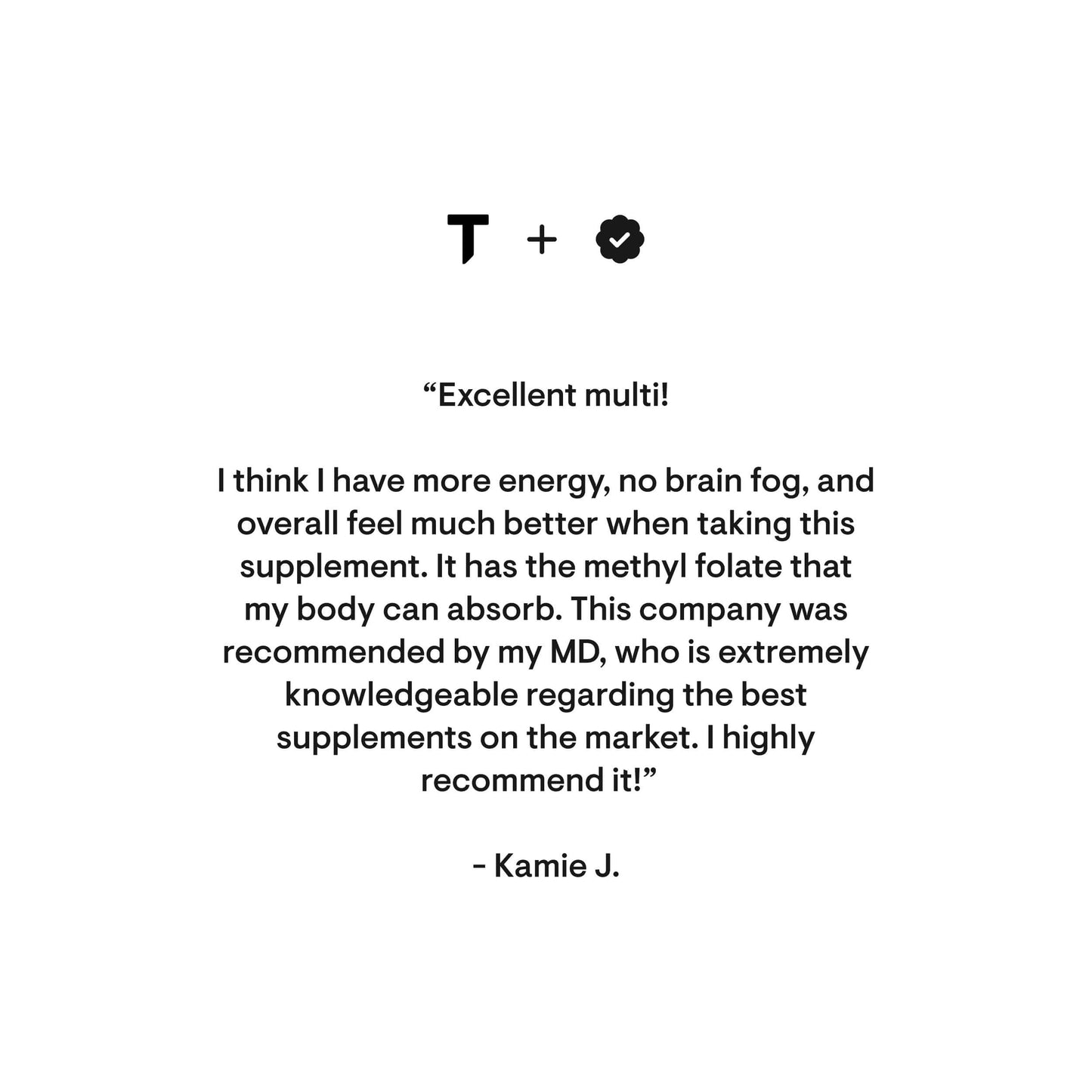 A daily multi with key nutrients that keep your body healthy and thriving*