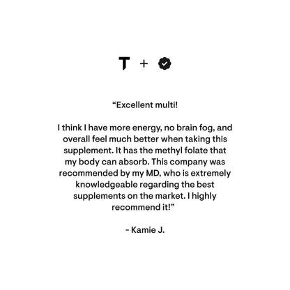 A daily multi with key nutrients that keep your body healthy and thriving*